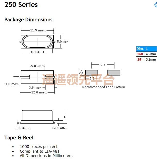 250-14.7456M-20-S,250ʯӢƬAGʱ,OscilentAGʱ