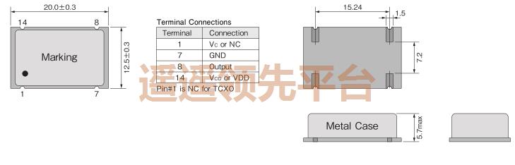 CHSK04-725LX-20.00000MHz,ɿʽ,CHSK04ԴAGʱ