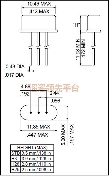 AS-10.000-20-F-3PIN-TR,RUBYQUARTZԴAGʱ,ASAGʱ