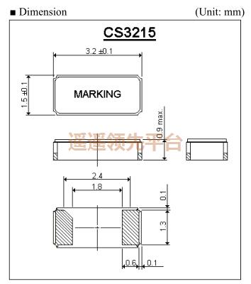 CS3215-32.768KHz-12.5-TR,ITTIԴƬAGʱ,CS3215AGʱ