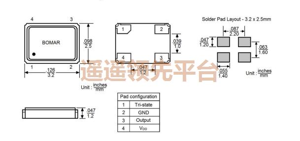 B1350-AEBS3T-32.768kHz,bomar时钟振荡器,B1350有源音叉AG尊时凯龙人生就 B1350-AEBS3T-32.768kHz,bomar时钟振荡器,B1350有源音叉AG尊时凯龙人生就